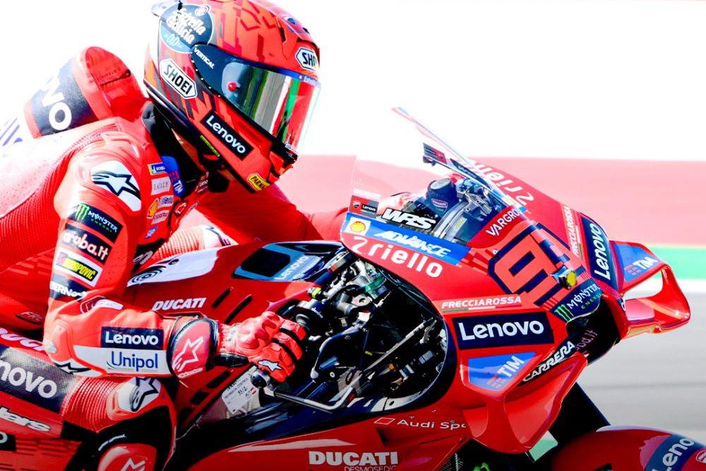 Marc Marquez at the Red Bull RIng