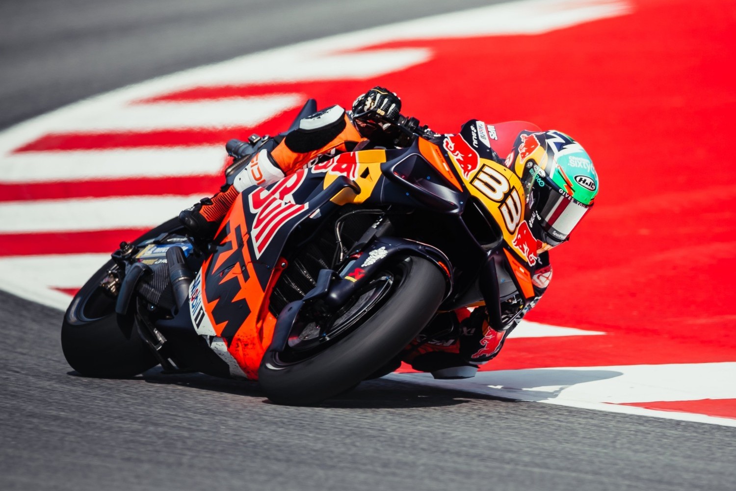 Brad Binder in Barcelona