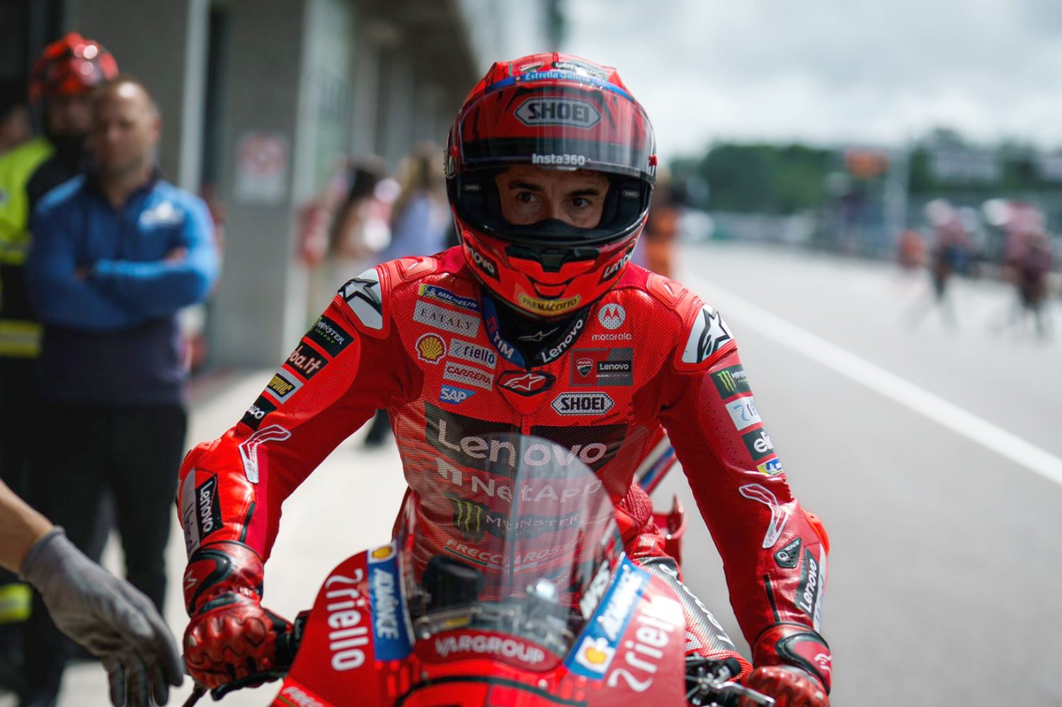 Marc Marquez wins Czech GP Sprint Race