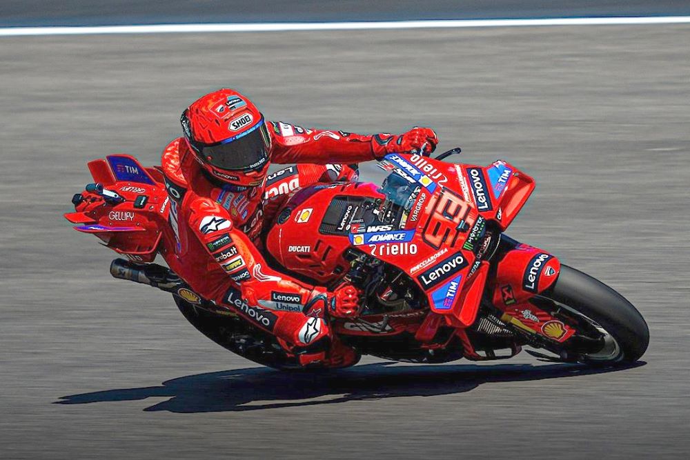 Sachsenring king Marc Marquez