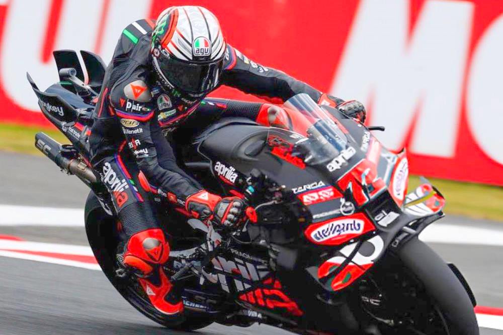 Marco Bezzecchi (Aprilia Racing) fast in Indonesia