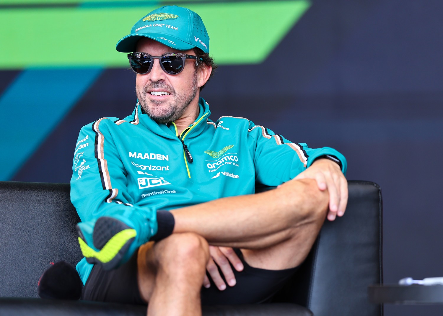 Fernando Alonso at the 2025 Azerbaijan GP. Photo courtesy of Aston Martin F1 Team