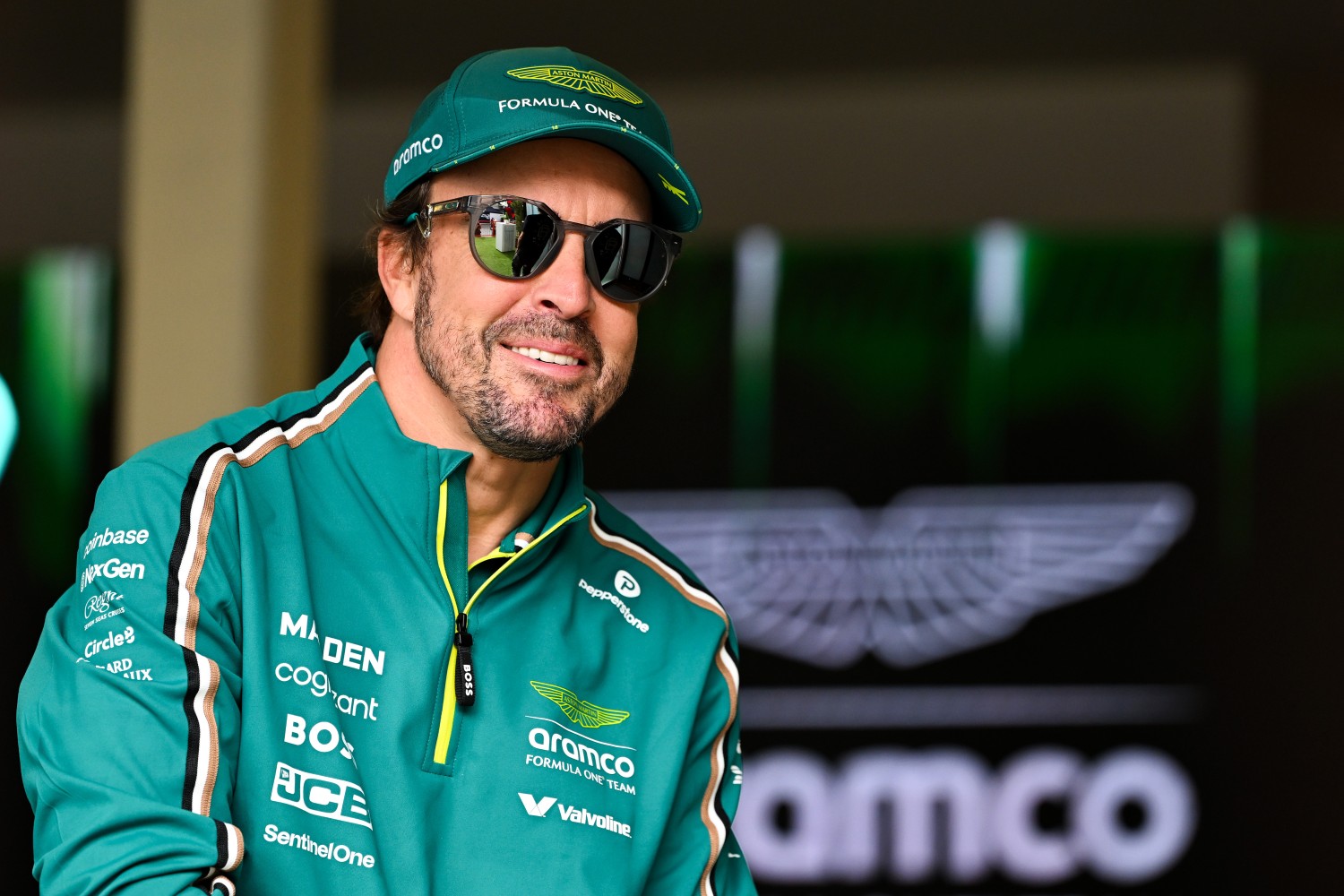 Fernando Alonso at the 2025 Azerbaijan GP. Photo courtesy of Aston Martin F1 Team