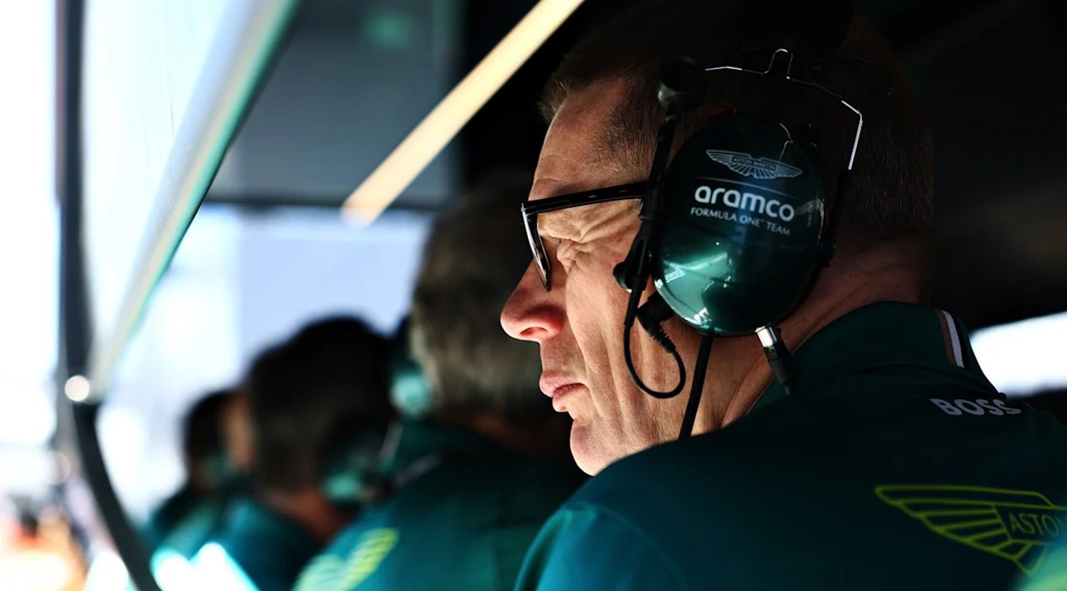 Aston Martin Aramco CEO and Team Principal Andy Cowell