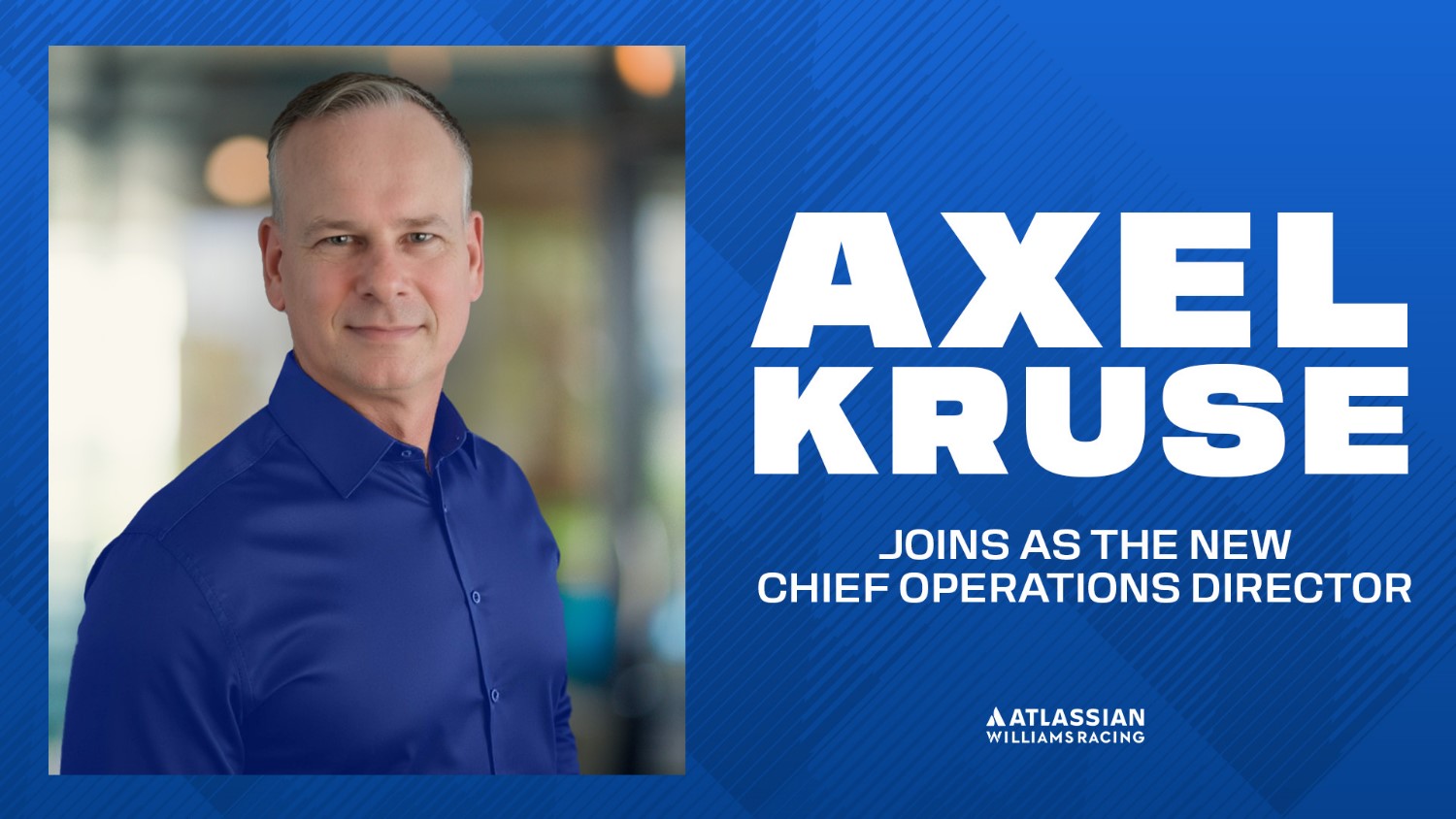 Atlassian Williams Racing Axel Kruse