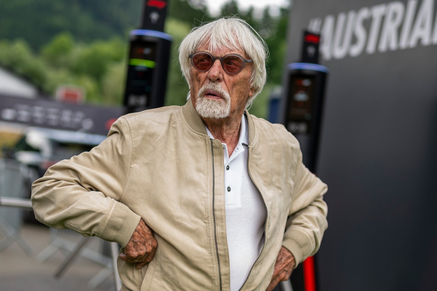 Bernie Ecclestone seen during the FIA Formula 1 World Championship at the Red Bull Ring in Spielberg, Austria on June 27, 2025. // Jorg Mitter / Red Bull Ring //Red Bull Content Pool/