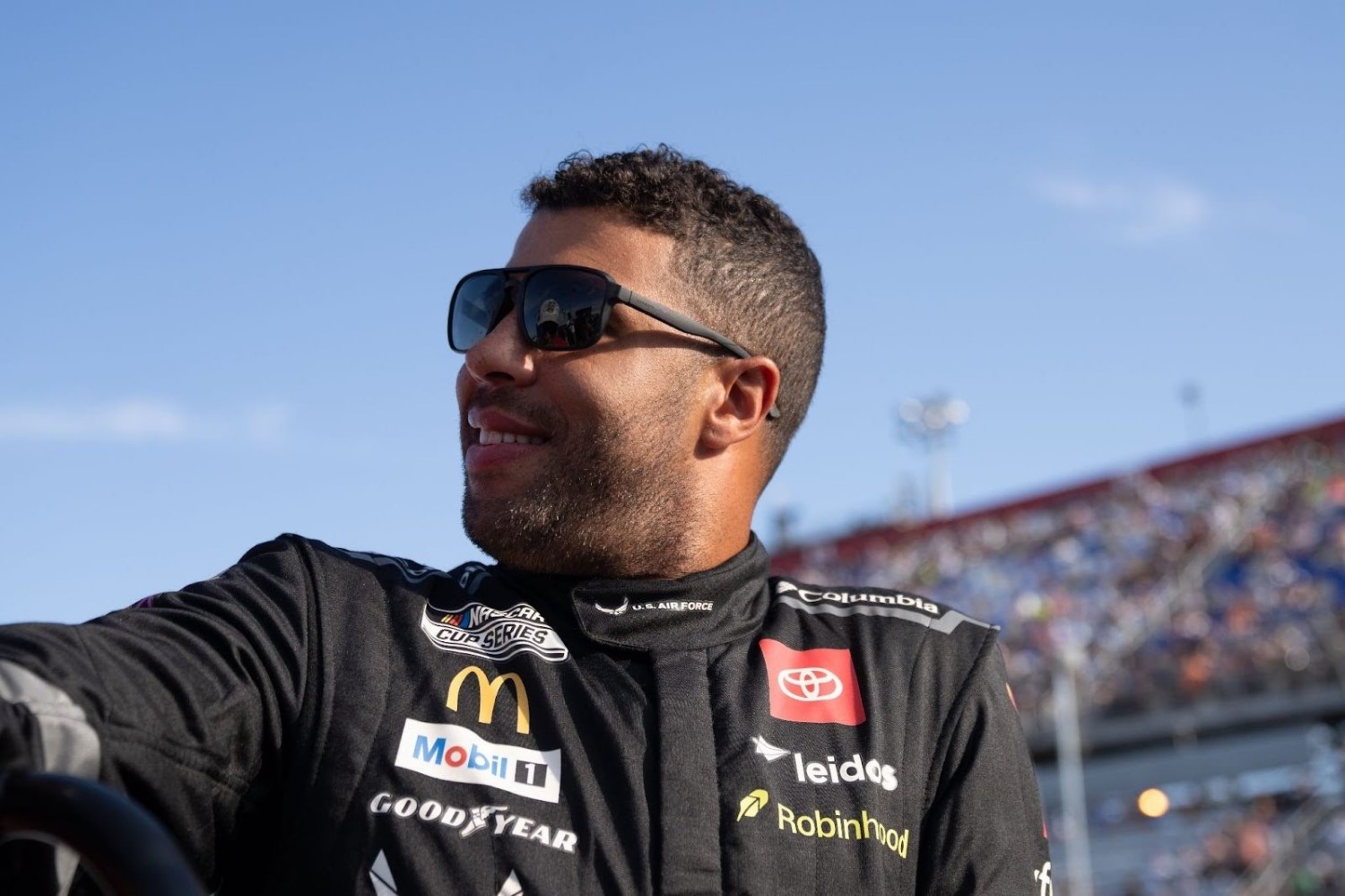 Bubba Wallace. Image courtesy of the 23XI Racing team
