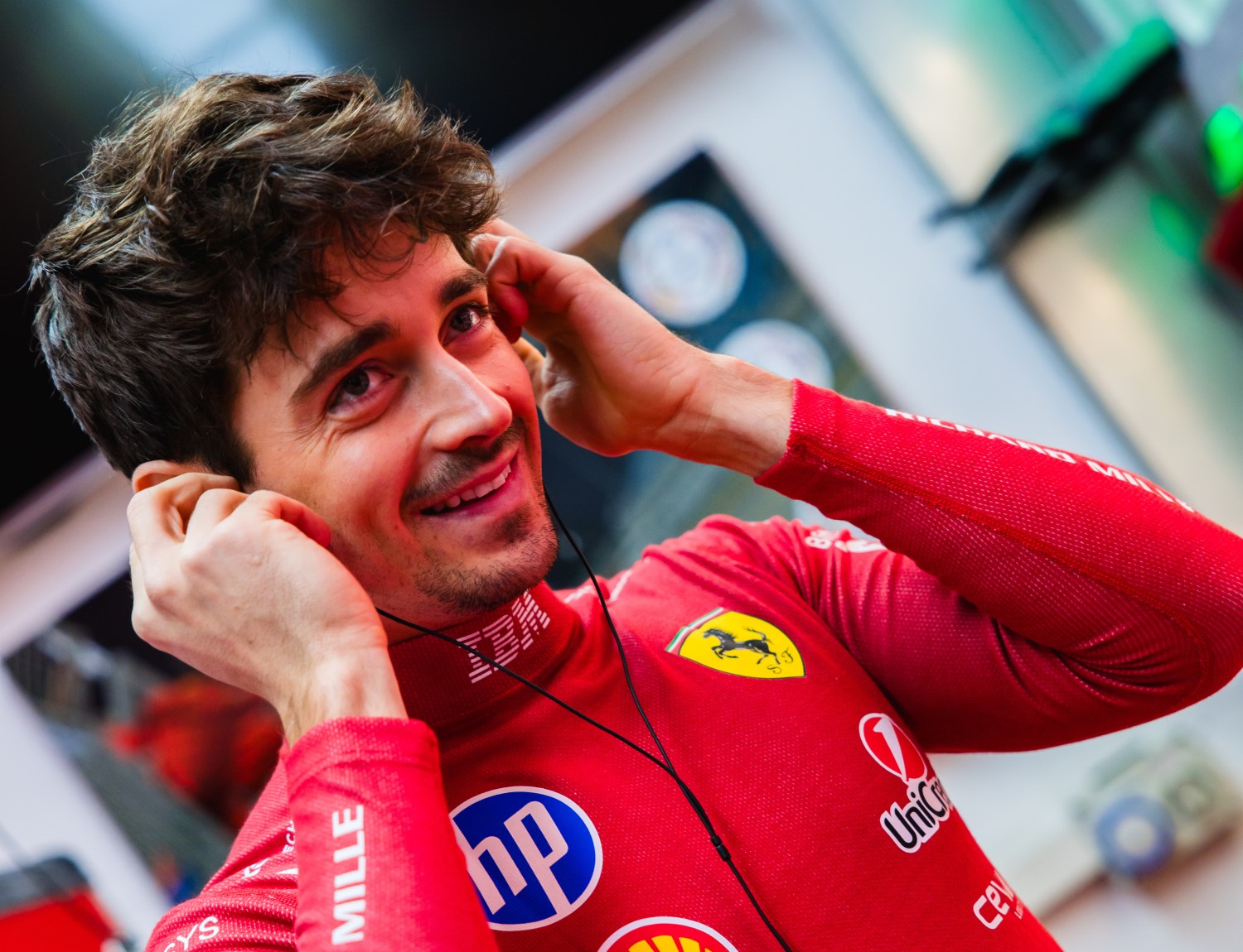 Charles Lelcerc. Image Supplied by Ferrari