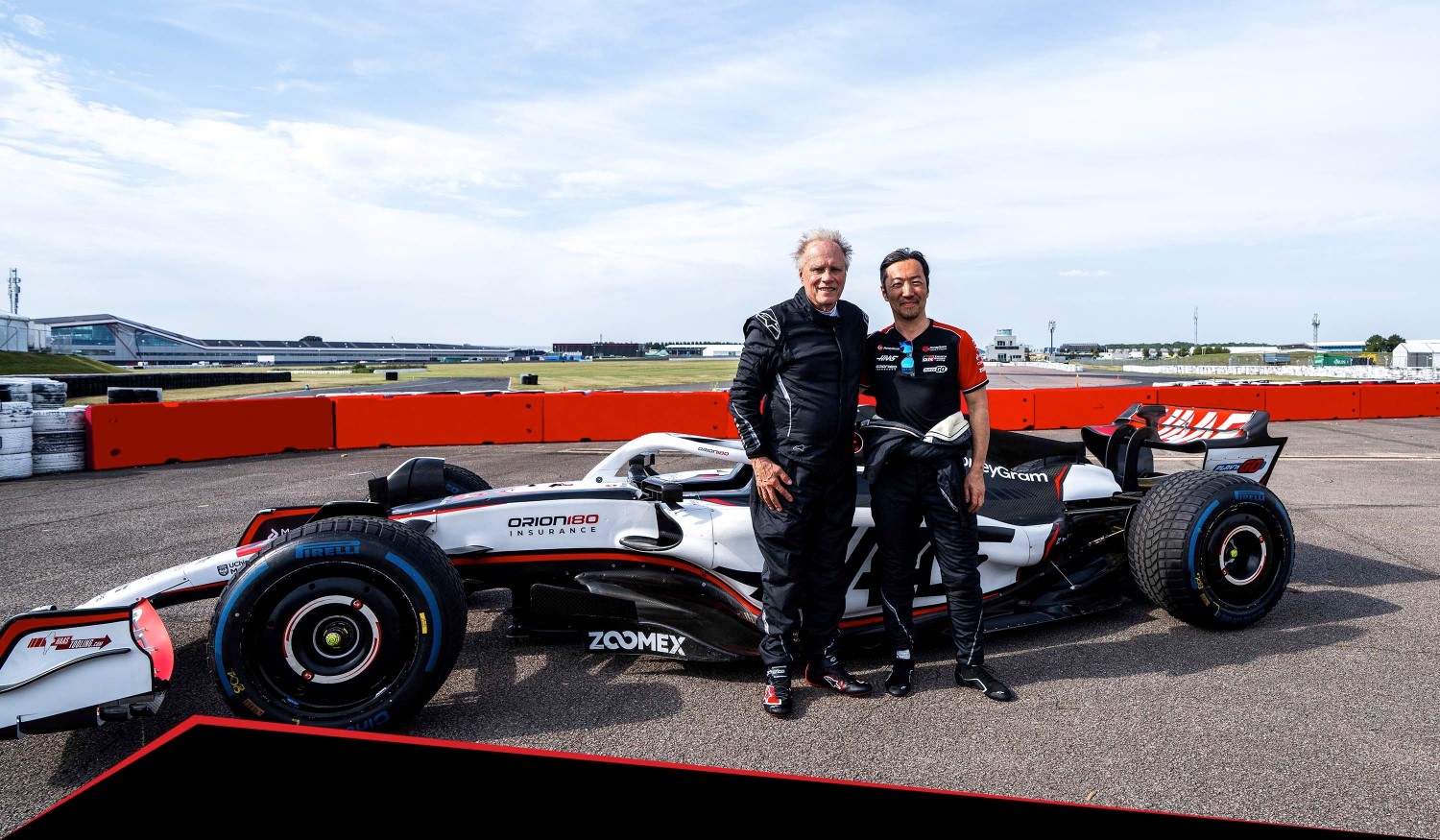 Gene Haas and Ayao Komatsu