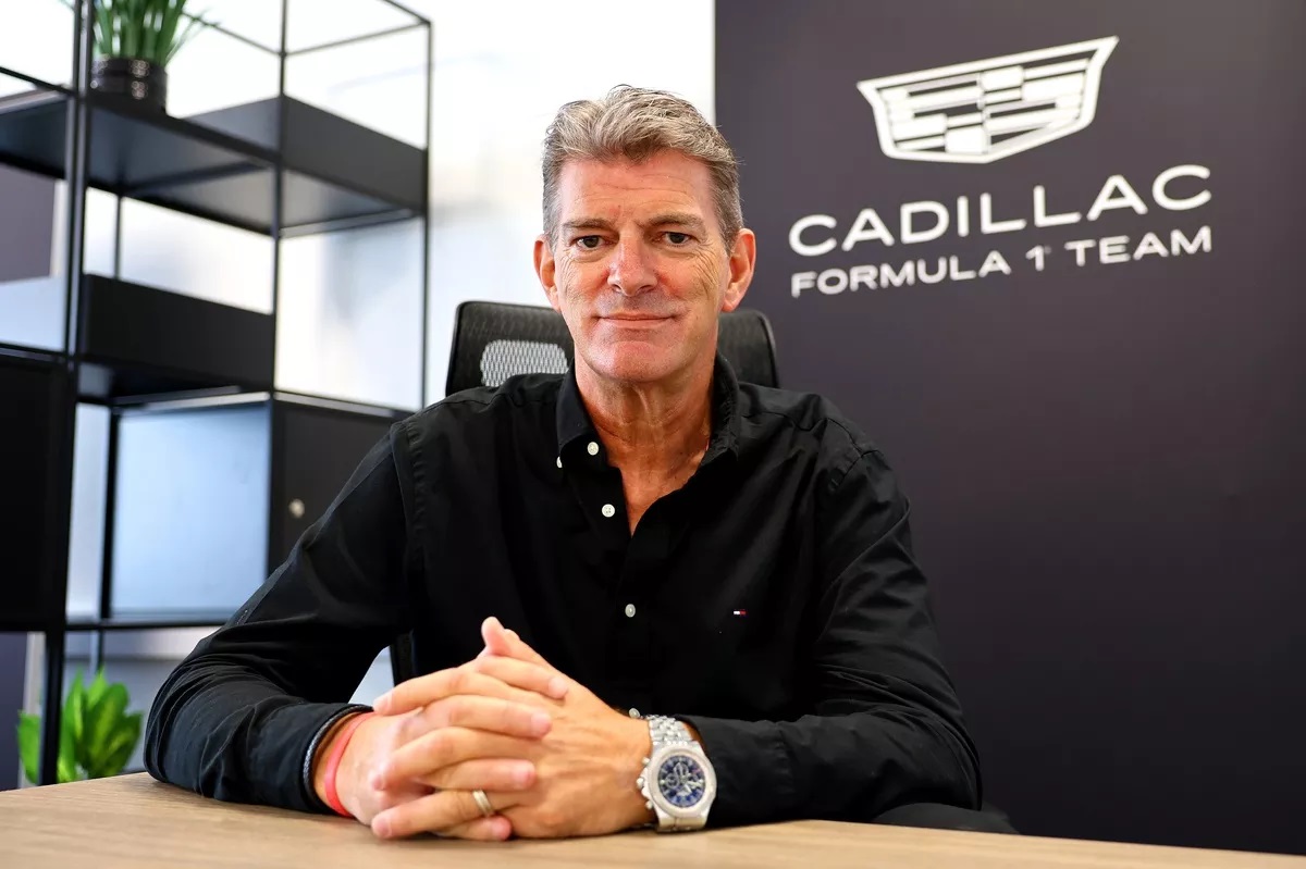 Graeme Lowdon, Cadillac F1 team principal Photographer: Cadillac Communications