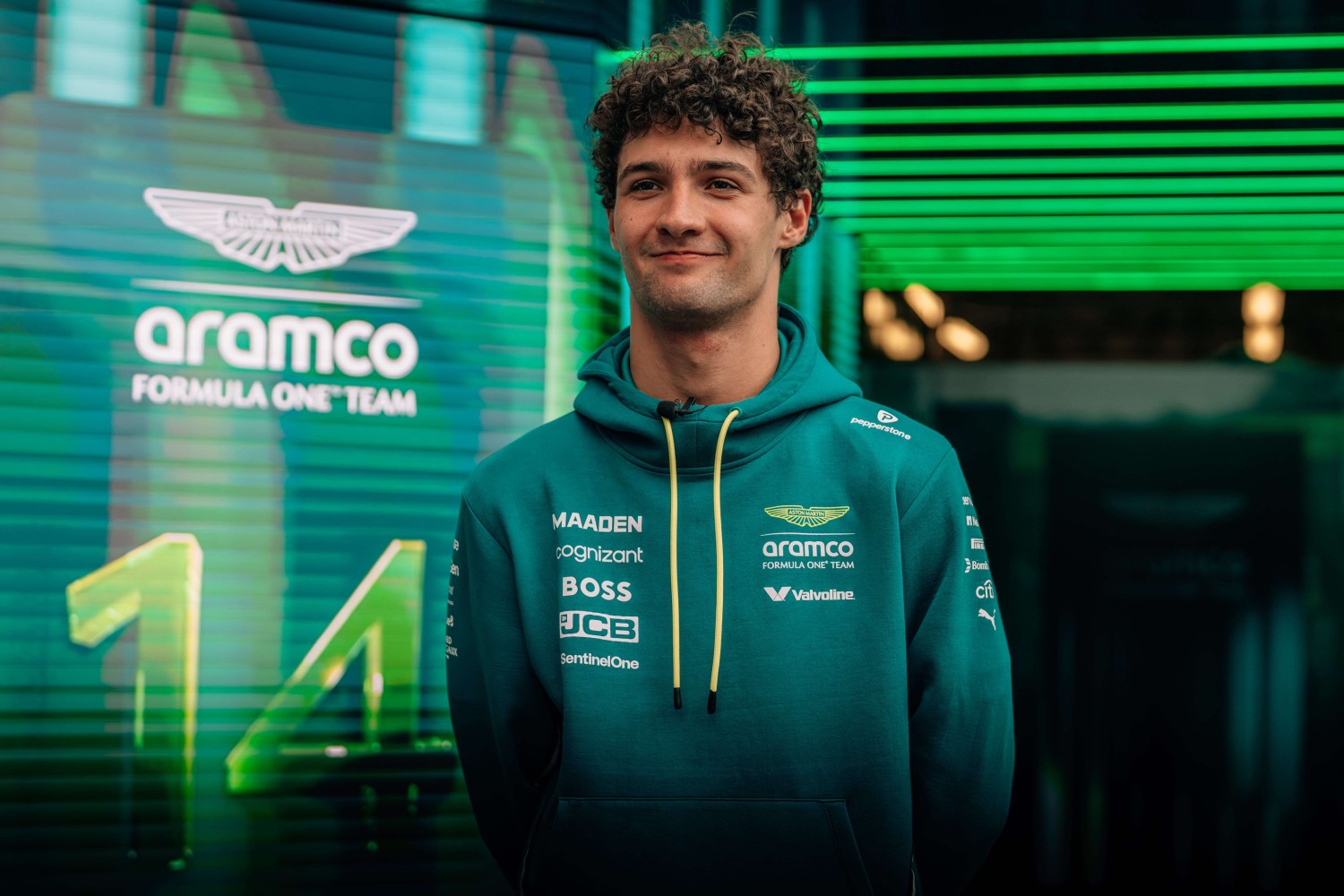 American Jak Crawford. Photo courtesy of Aston Martin