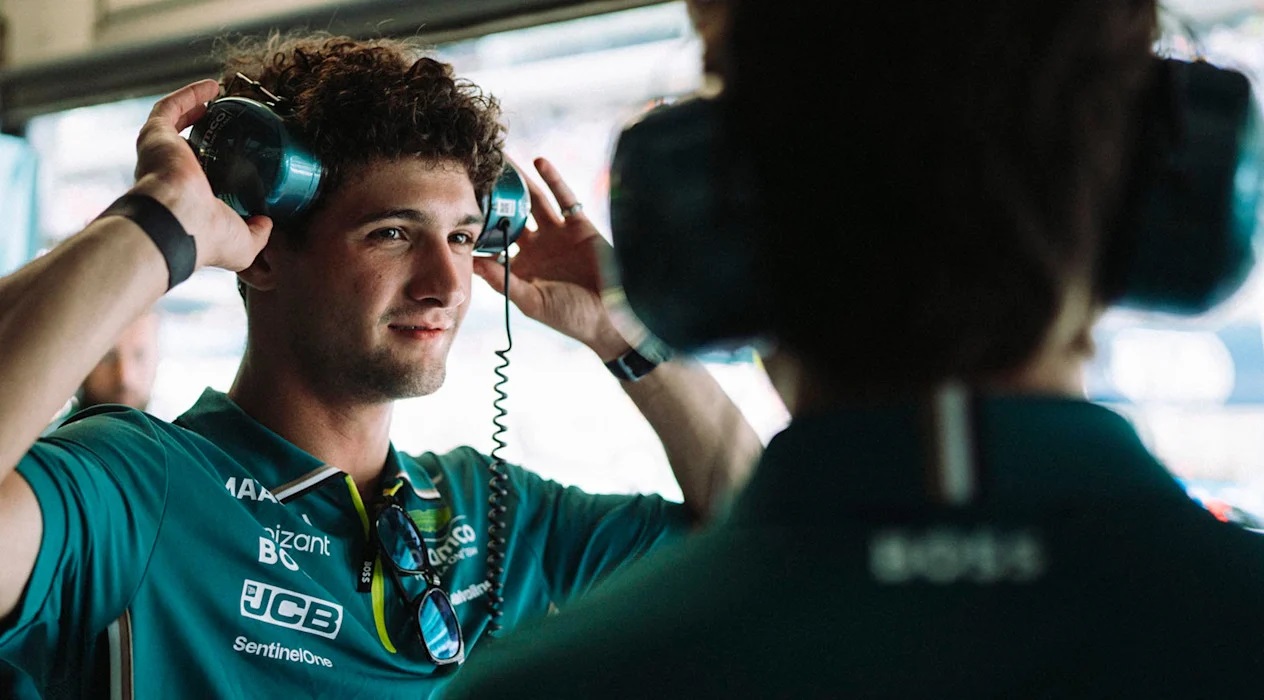Aston Martin Aramco Young Driver Jak Crawford