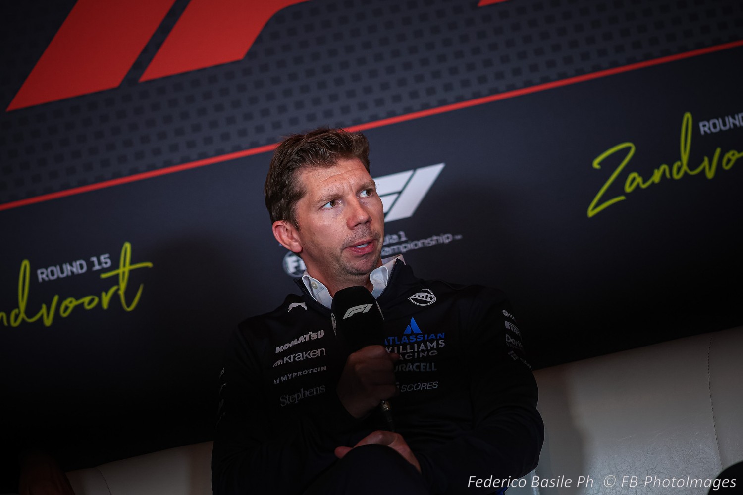 James Vowles, Team Principal of Williams Mercedes, during the Dutch GP, Zandvoort 28-31 August 2025. Formula 1 World championship 2025.