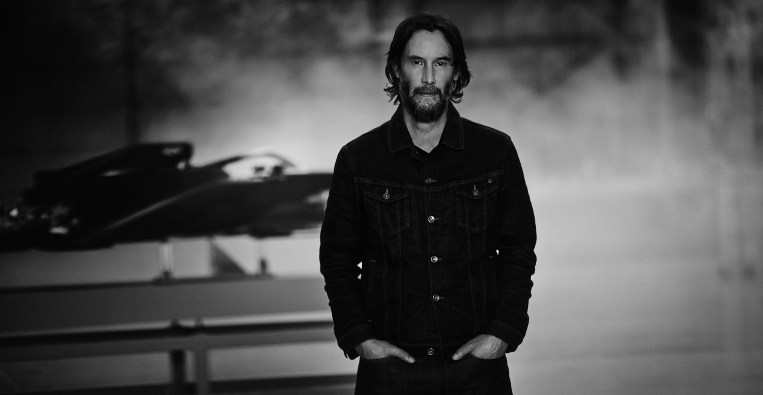 Keanu Reeves, Host and Executive Producer of New Series Documenting the Birth of Cadillac Formula 1 Team. Photo credit Boo George / TWG Motorsports All Rights Reserved