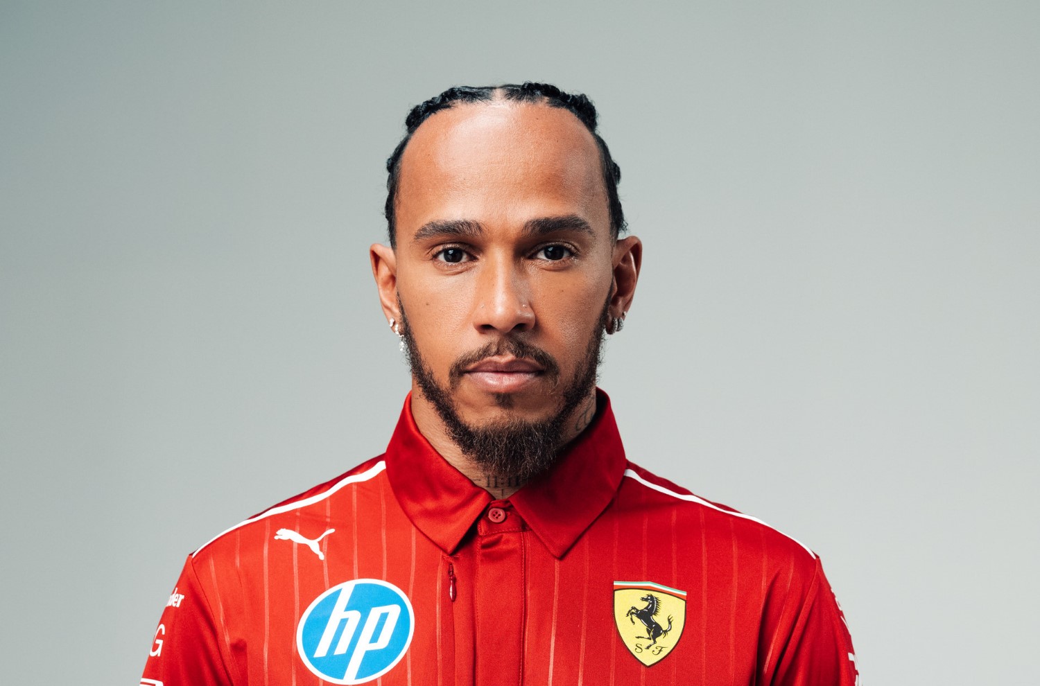 Lewis Hamilton. Image Supplied by Ferrari