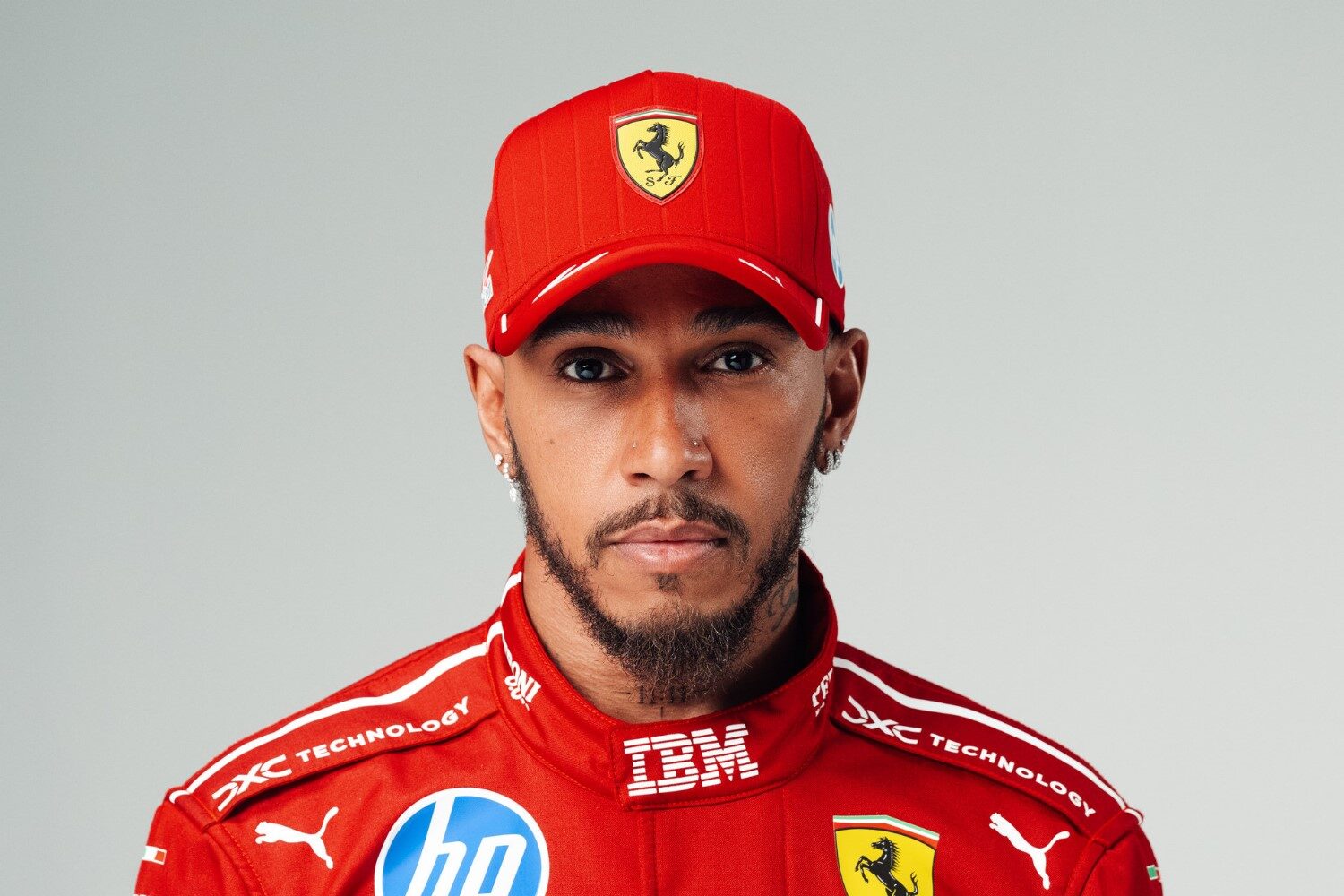 Lewis Hamilton. Image Supplied by Ferrari