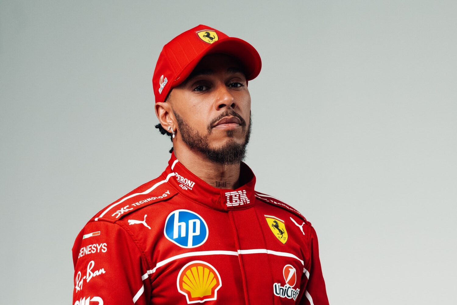 Lewis Hamilton. Image Supplied by Ferrari