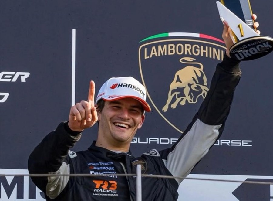 21-Year-Old Mateo Siderman Completes Breakout Rookie Season in Lamborghini Super Trofeo, Earns Promotion to Pro Class for 2026