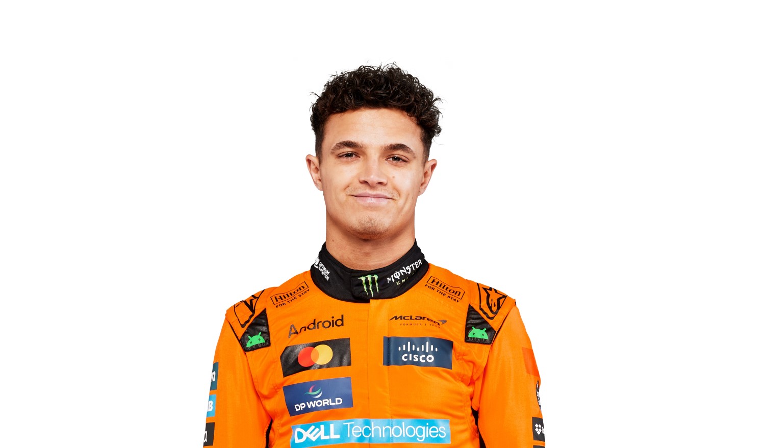 McLaren F1 driver Lando Norris. Image supplied by McLaren