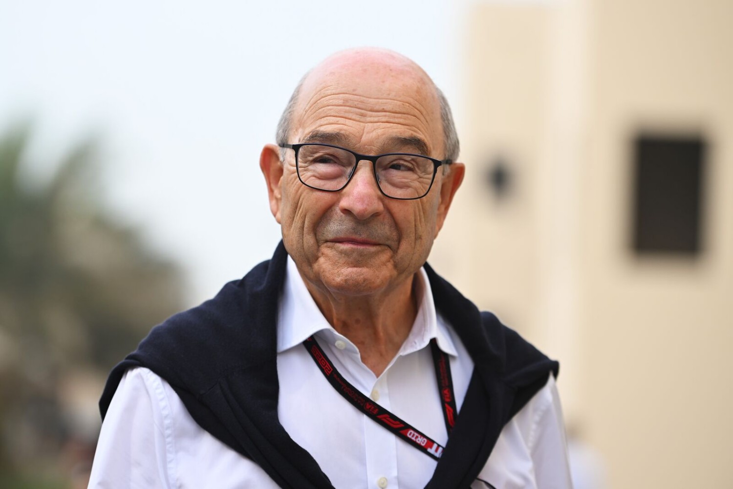 Peter Sauber arrives in the Paddock prior to practice ahead of the F1 Grand Prix of Abu Dhabi at Yas Marina Circuit on December 05, 2025 in Abu Dhabi, United Arab Emirates. (Photo by Rudy Carezzevoli/Getty Images for Sauber F1)