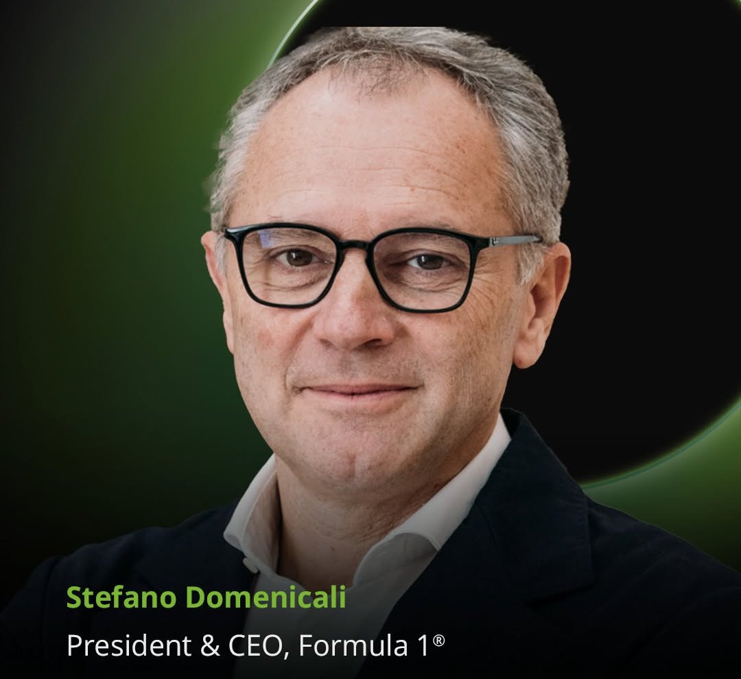 Formula 1 CEO Stefano Domenicali Speaking at the Brand Connection event organized by Deloitte in Mila. Photo via event's Instagram post