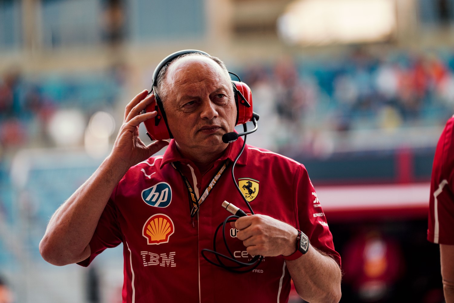 Fred Vasseur. Photo supplied by Ferrari