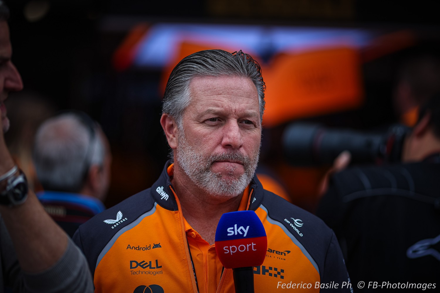 Zak Brown, CEO of McLaren Mercedes, during the Dutch GP, Zandvoort 28-31 August 2025. Formula 1 World championship 2025.