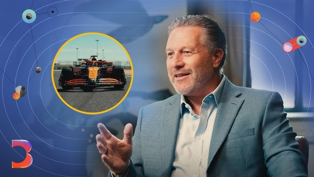 Zak Brown on Bloomberg