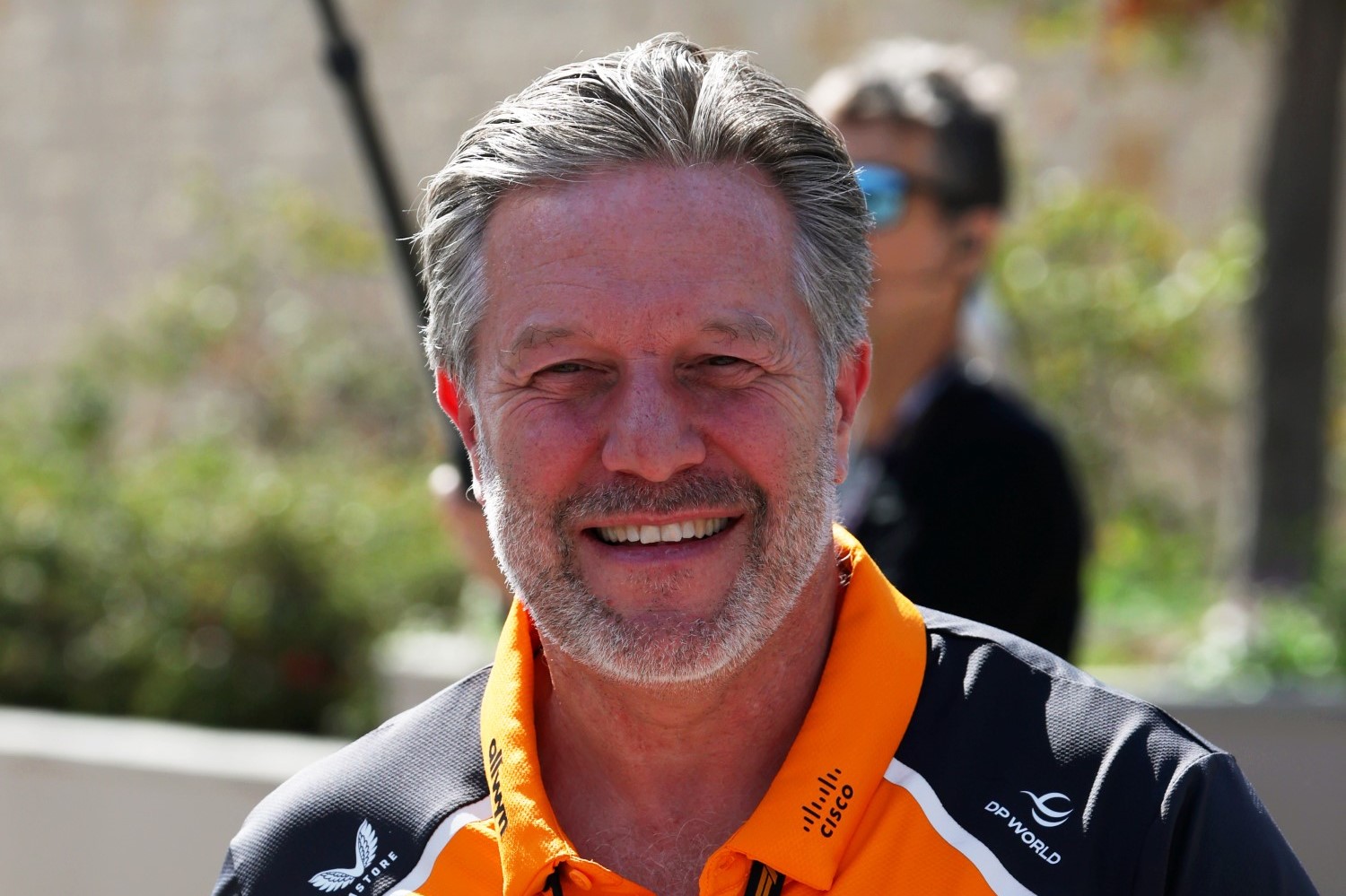 Zak Brown, Chief Executive Officer of McLaren looks on prior to Sprint Qualifying ahead of the F1 Grand Prix of United States at Circuit of The Americas on October 17, 2025 in Austin, Texas. (Photo by Sam Bloxham/LAT Images for McLaren)