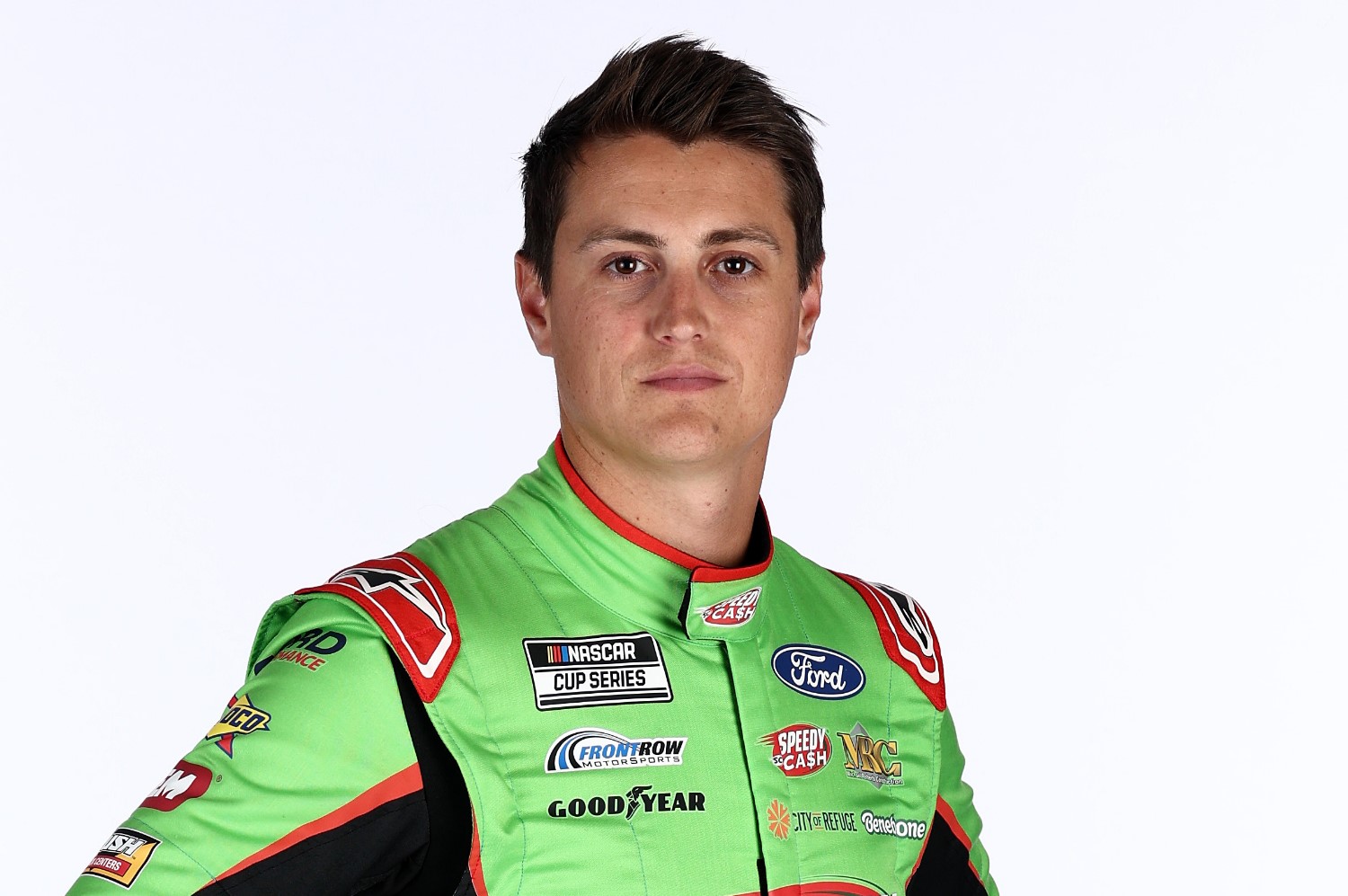 Zane Smith poses for a photo during NASCAR Production Days at the Charlotte Convention Center on January 22, 2025 in Charlotte, North Carolina. (Photo by Chris Graythen/Getty Images)