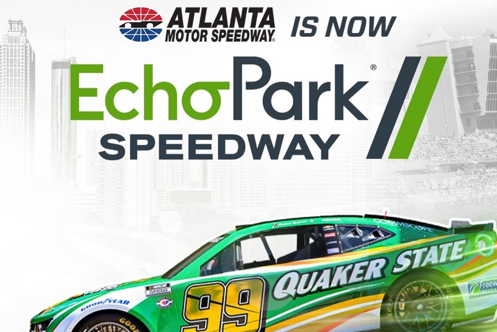 Atlanta Motor Speedway is Now EchoPark Speedway!