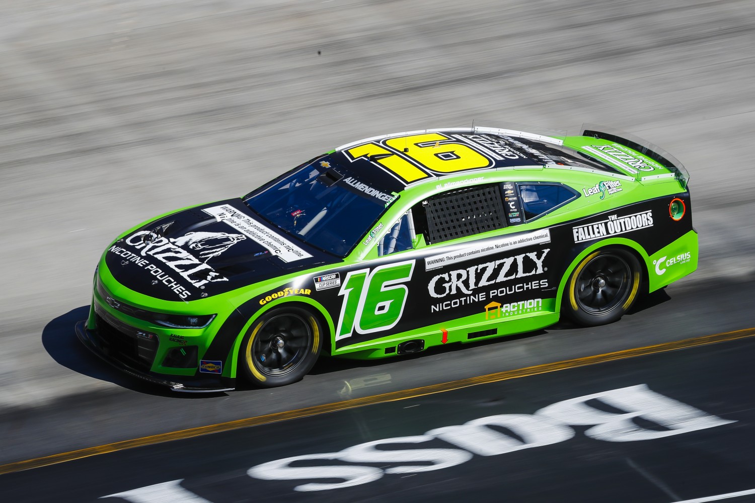 AJ Allmendinger September 12, 2025: NASCAR races at Bristol Motor Speedway in Bristol, Tennessee. (HHP/Chris Owens)