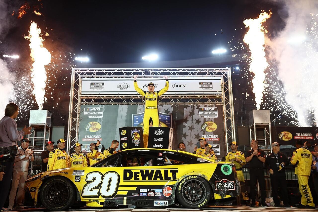 Christopher Bell. Image by Getty Images for NASCAR