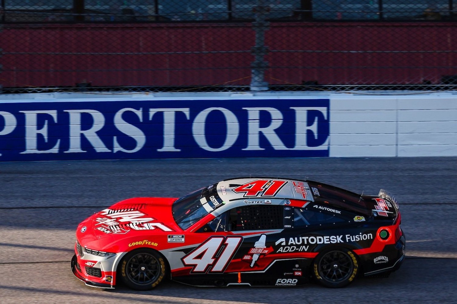 #41 Ford of Cole Custer Darlington Southern 500 2025. Photo courtesy of the Haas Factory Team