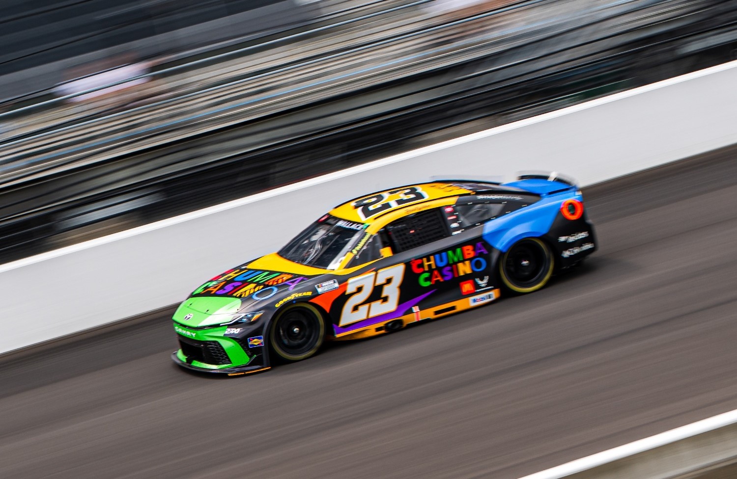 Bubba Wallace wins 2025 Brickyard 400