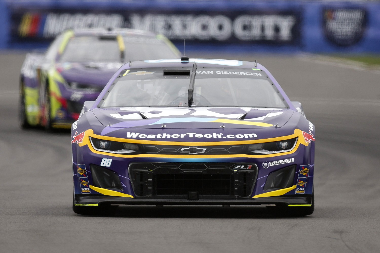 Shane Van Gisbergen, driver of the #88 Safety Culture Chevrolet, drives during qualifying for the NASCAR Cup Series Viva Mexico 250 at Autodromo Hermanos Rodriguez on June 14, 2025 in Mexico City, Mexico. (Photo by Sean Gardner/Getty Images)