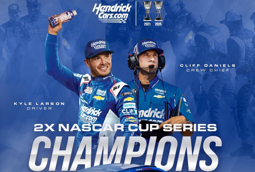 Kyle Larson 2025 NASCAR Cup Champion