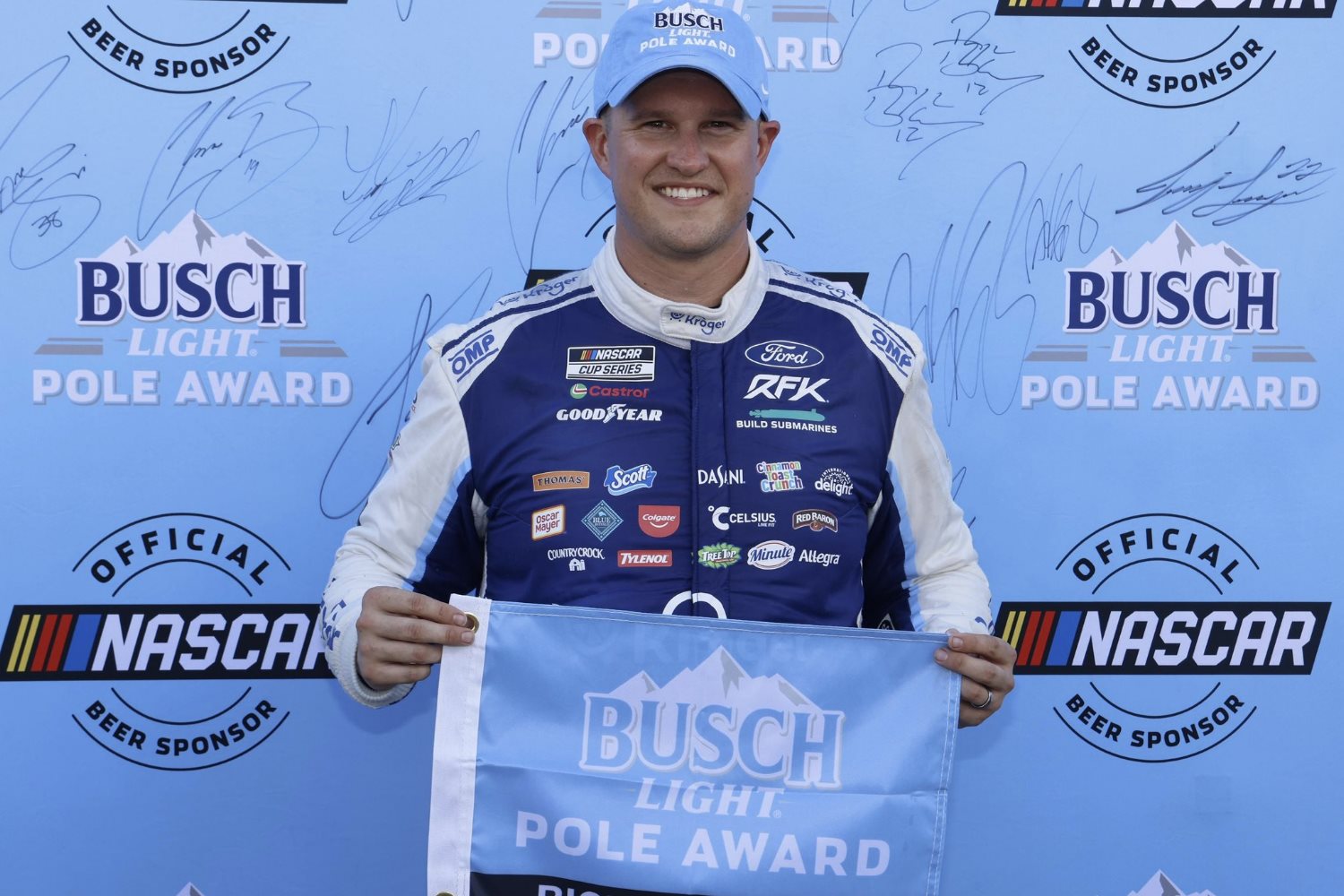 Ryan Preece wins polefor 2025 NASCAR Cup Cookout 400 race in Richmond