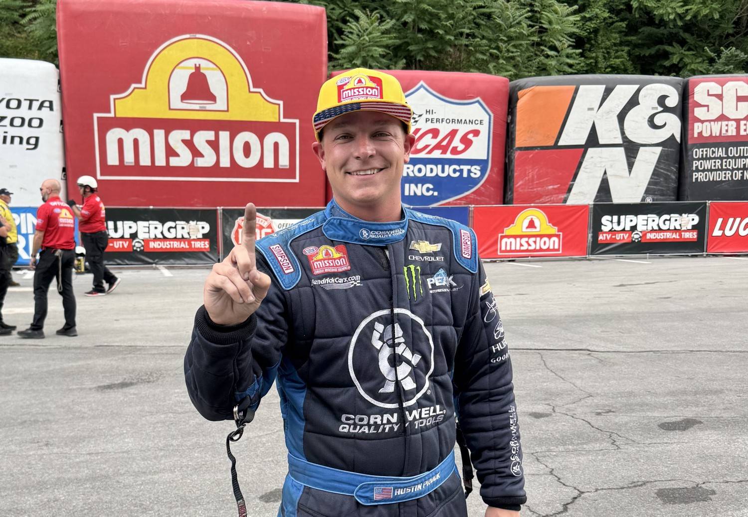 Austin Prock, No. 1 Funny Car Qualifier at the 2025 NHRA Thunder Valley Nationals in Bristol