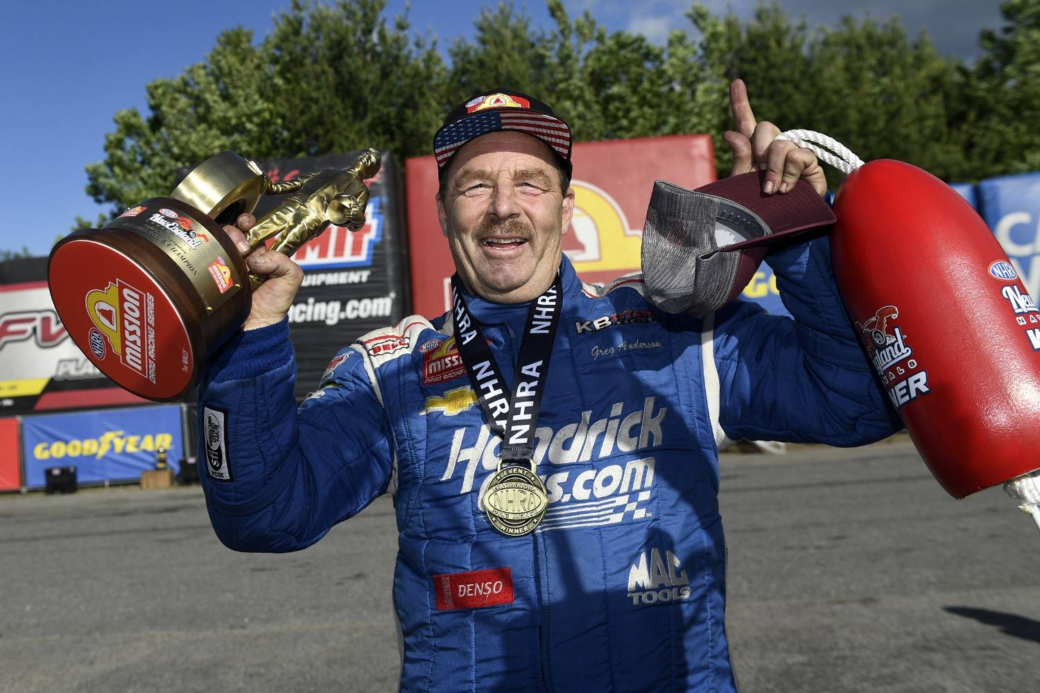 Greg Anderson NHRA New England Nationals