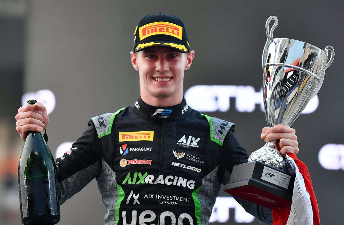 Joshua Duerksen wins 2025 Abu Dhabi F2 Feature Race