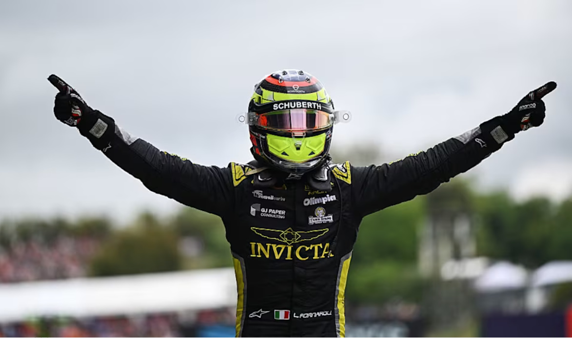 Leonardo Fornaroli achieved his maiden FIA Formula 2 Feature Race victory