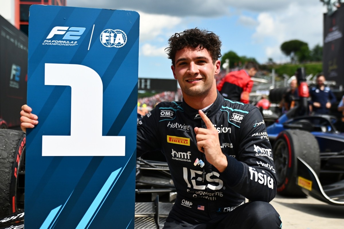 American Jak Crawford wins Imola Sprint race