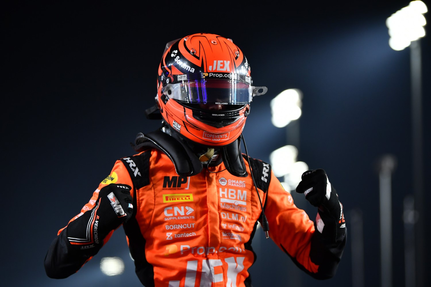 2025 Qatar Formula 2 Sprint race winner Richard Verschoor. Image supplied by Formula 2