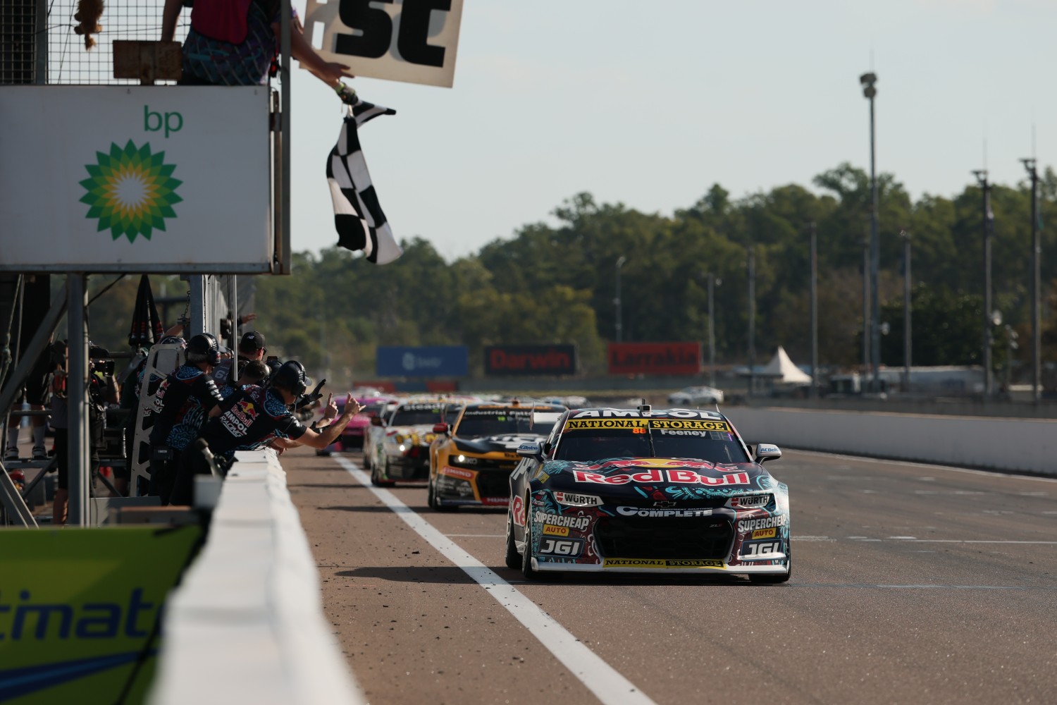 Broc Feeney wins on Saturday at Darwin