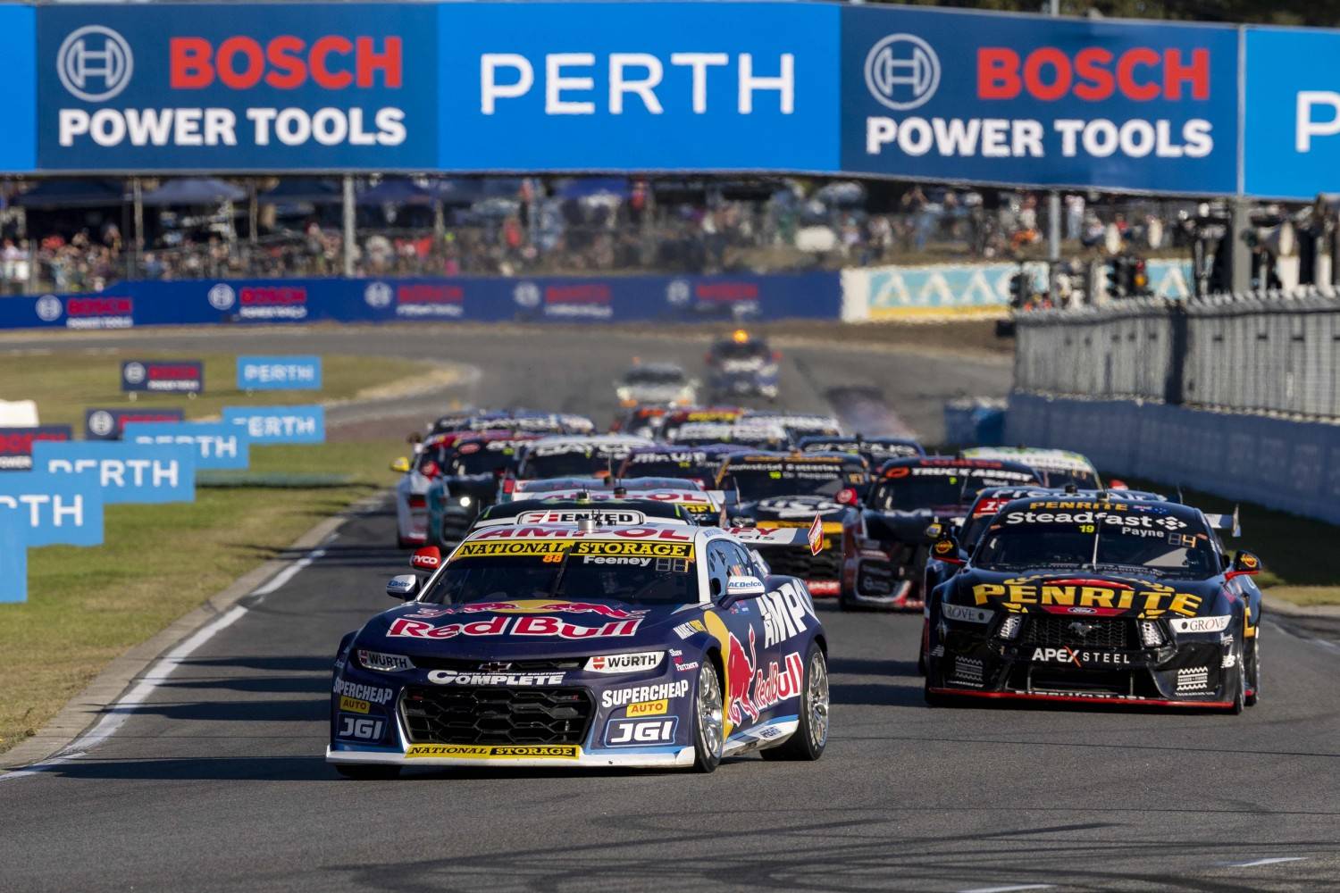 Broc Feeney wins the 2025 Bosch Power Tools Perth Super 440, Event 05 of the Repco Supercars Championship, Wanneroo Raceway, Perth, Queensland, Australia. 8 Jun, 2025.