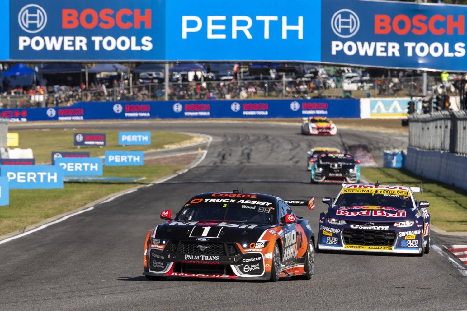 Ryan Wood wins his first Supercars race during the 2025 Bosch Power Tools Perth Super 440, Event 05 of the Repco Supercars Championship, Wanneroo Raceway, Perth, Queensland, Australia. 7 Jun, 2025.