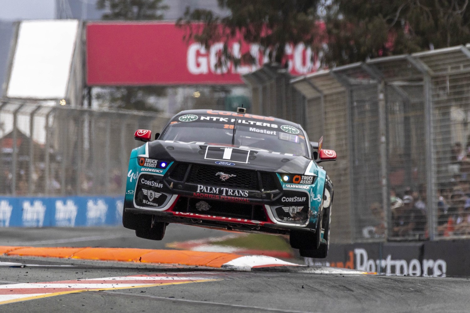 Chaz Mostert wins race 1 of the 2025 Boots Mobile Gold Coast 500, Event 11 of the Repco Supercars Championship, Surfers Paradise, Gold Coast, Queensland, Australia. 25 Oct, 2025.
