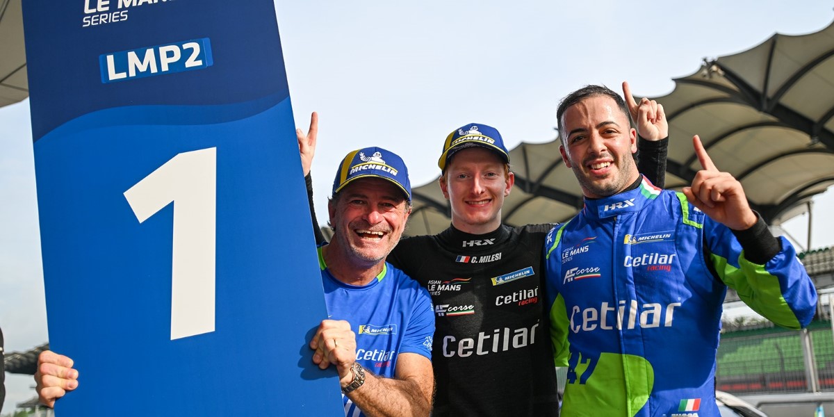 Cetilar team wins season opener in Sepang