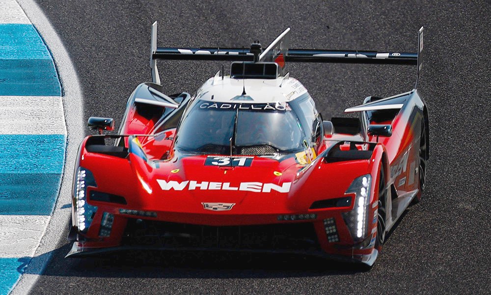 Aitken Inherits Motul Pole Award At Indianapolis in No. 31 Cadillac Whelen GTP. Photo supplied by IMSA